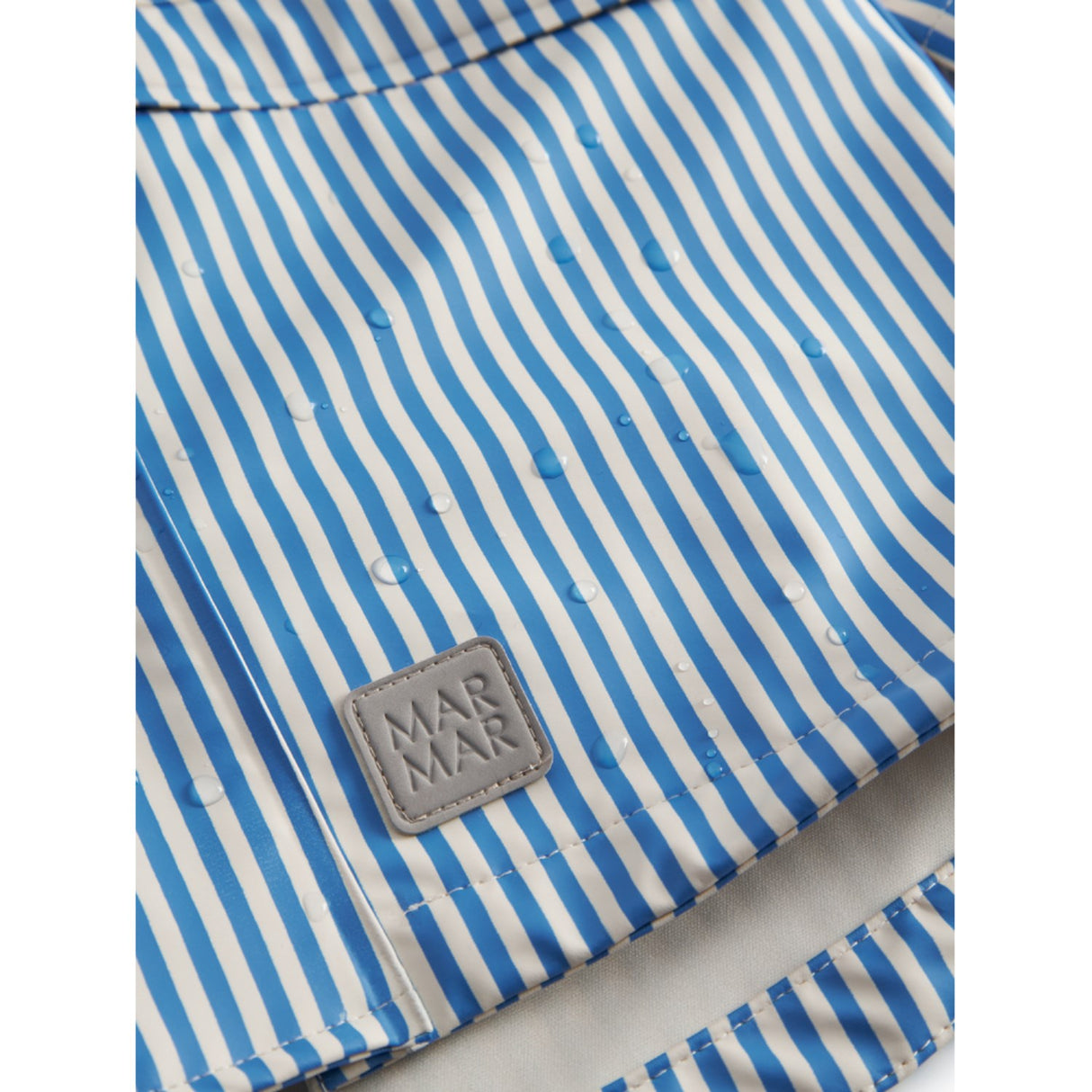 MarMar Rainwear Blue Stripe October Jacket