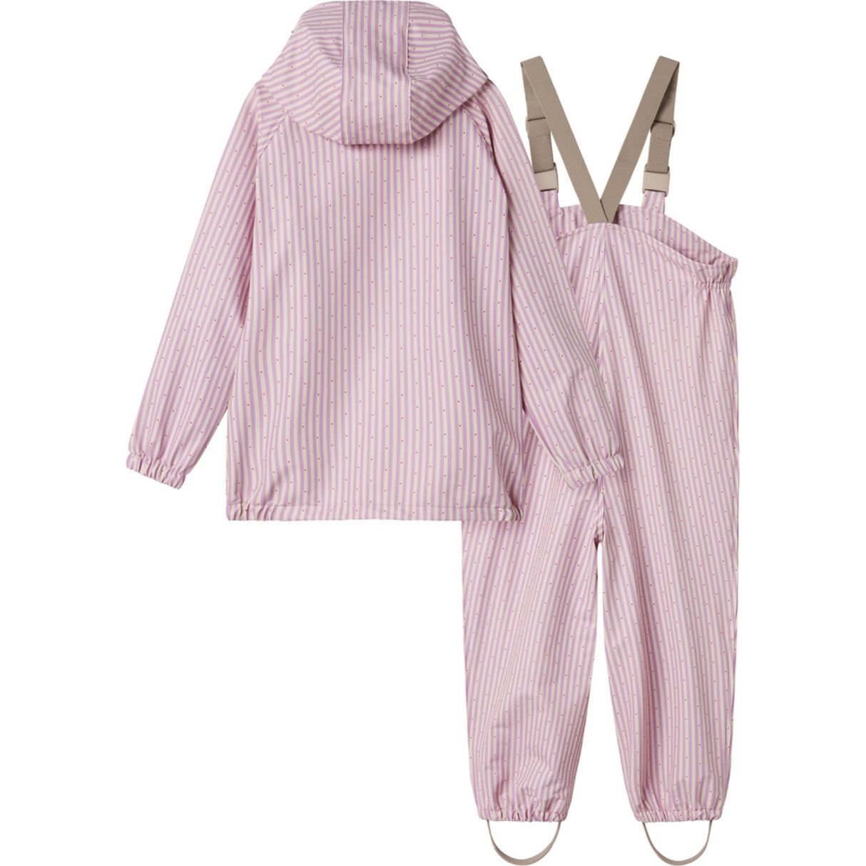 MarMar Rainwear Pink Stripe Oddy Set