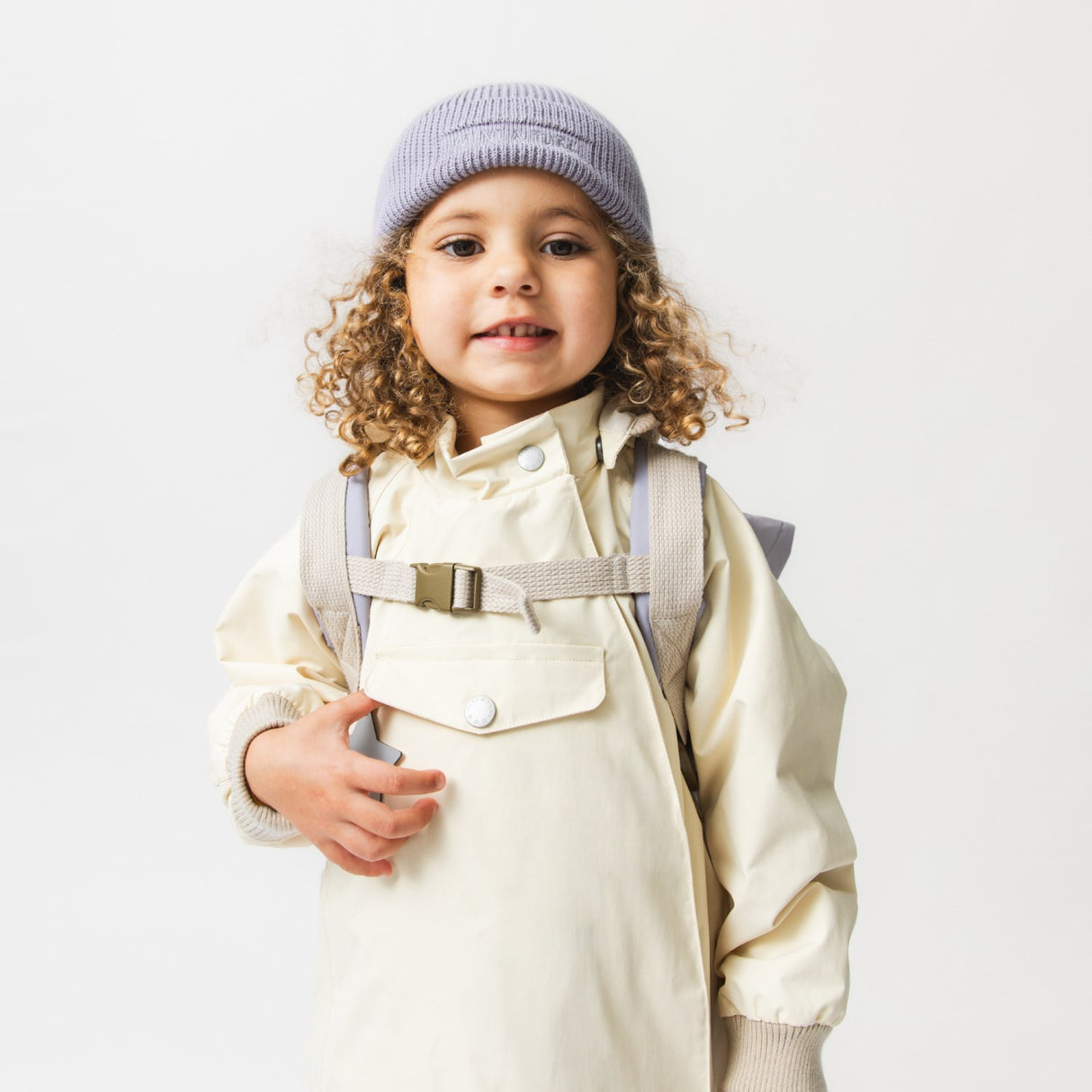 Mini A ture Sandshell Matwai Fleece Lined Jacket. Grs