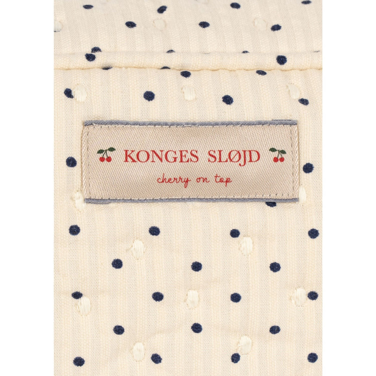 Konges Sløjd Estate Dot Seersucker Big Toiletry Bag