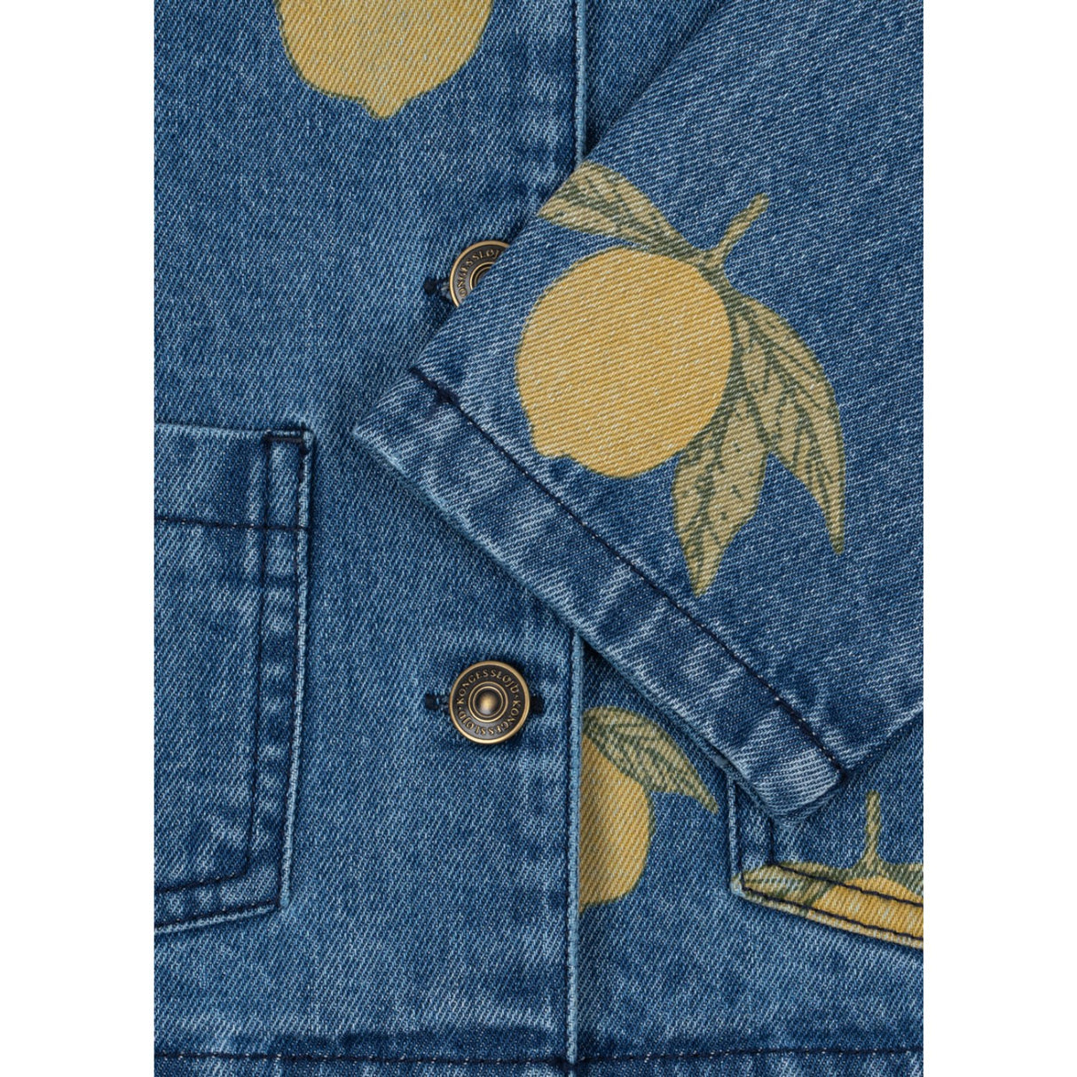 Konges Sløjd Lemon Denim Magot Jacket Gots