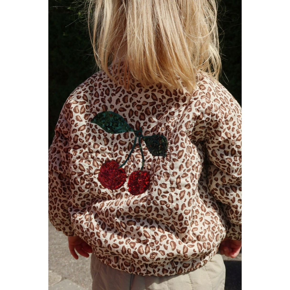 Konges Sløjd Leo Juno Printed Sequin Bomber Jacket