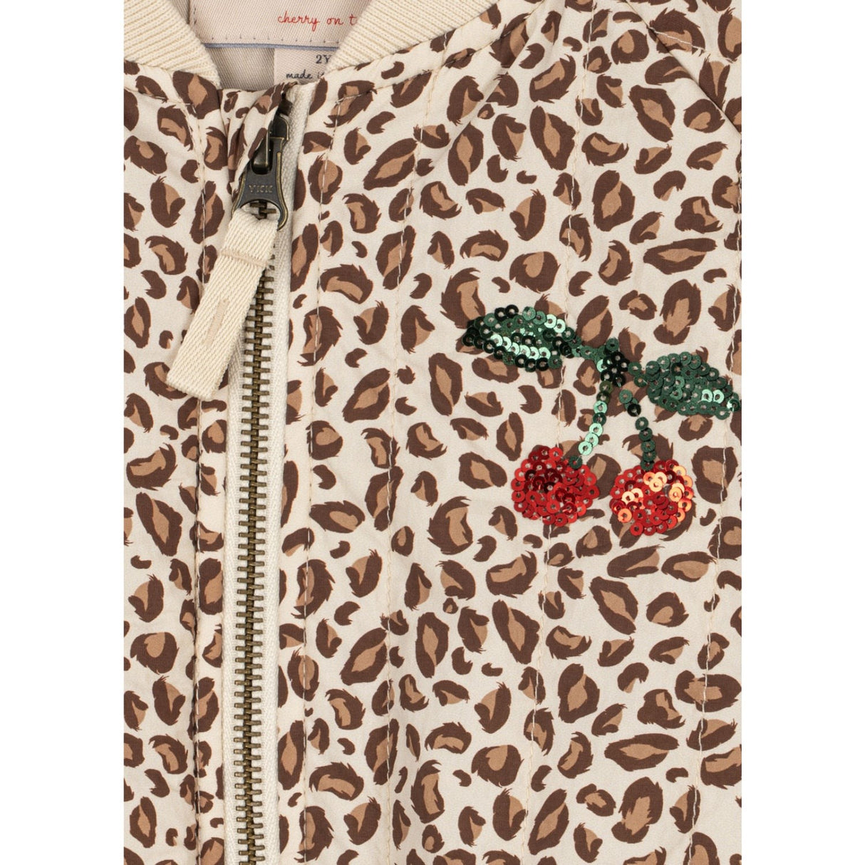 Konges Sløjd Leo Juno Printed Sequin Bomber Jacket