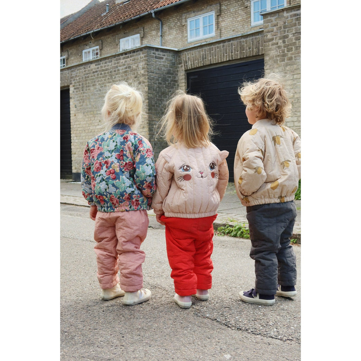 Konges Sløjd Cameo Rose Juno Kitty Bomber Jacket