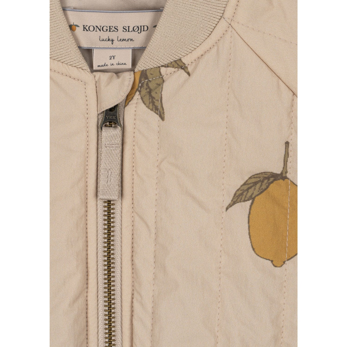 Konges Sløjd Mon Grand Citron Juno Printed Bomber Jacket