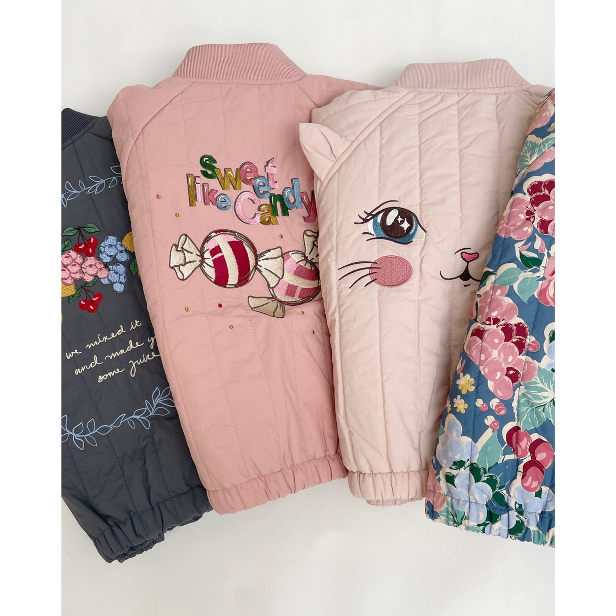 Konges Sløjd Cameo Rose Juno Kitty Bomber Jacket