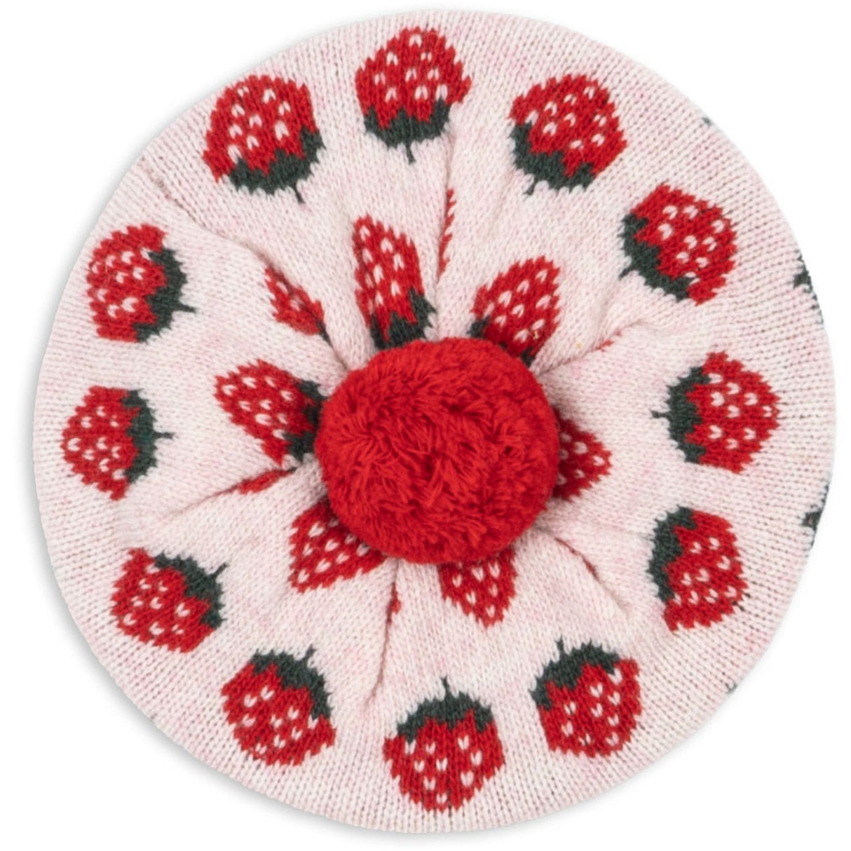 Konges Sløjd Strawberry Belou Knit Beret