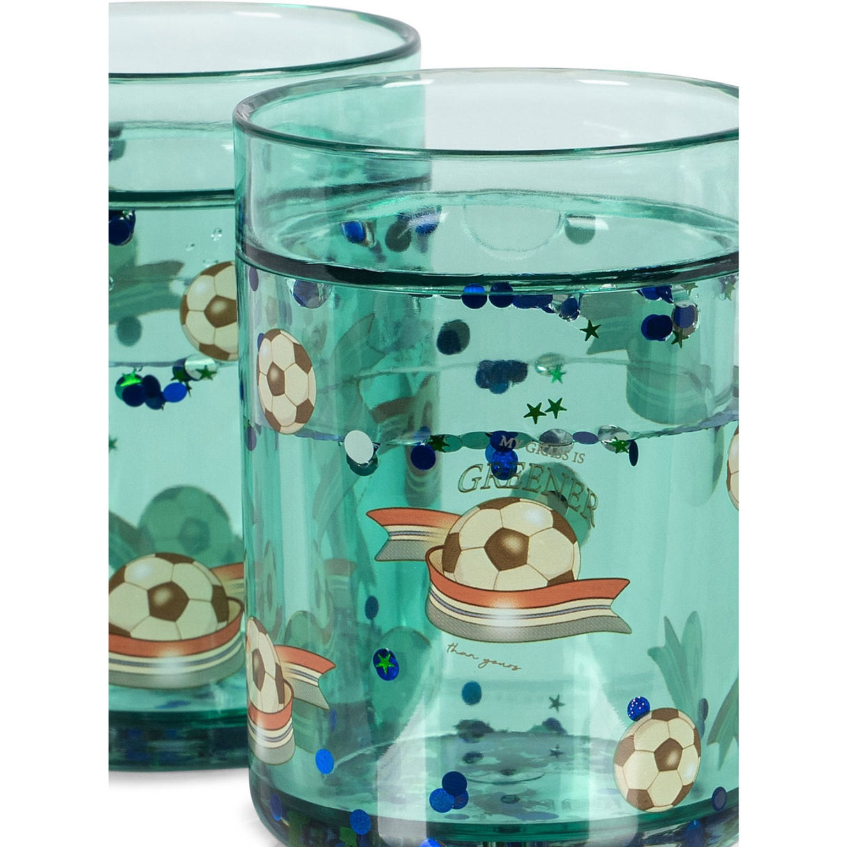 Konges Sløjd Kick It 2 Pack Glitter Cups