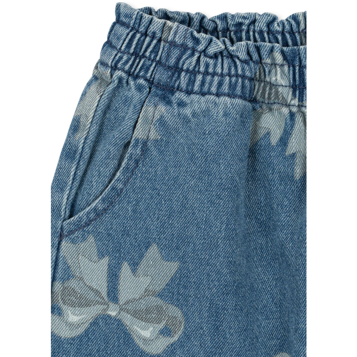 Konges Sløjd x Luksusbaby Bella Bow Blu Magot Frill Pants Gots