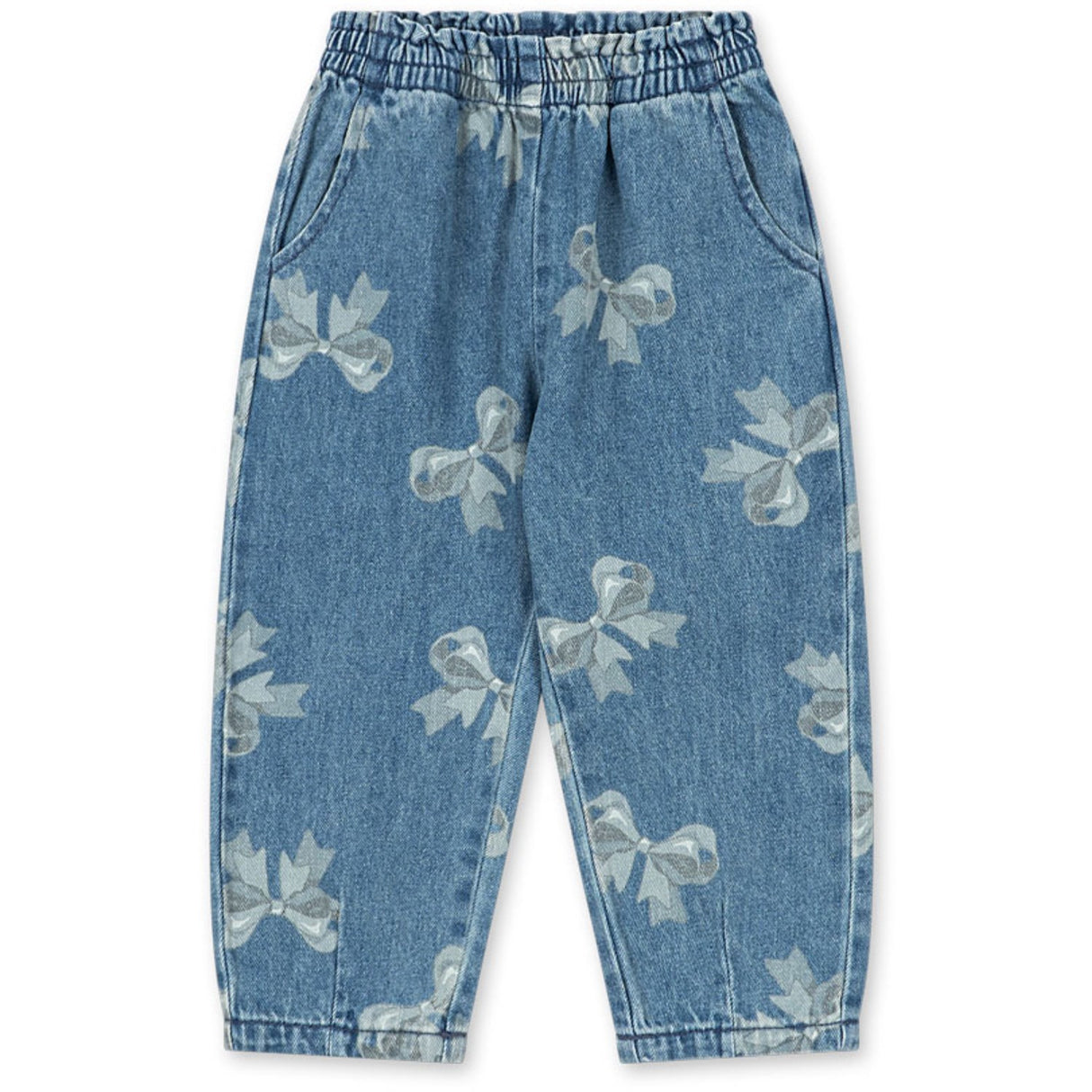 Konges Sløjd x Luksusbaby Bella Bow Blu Magot Frill Pants Gots