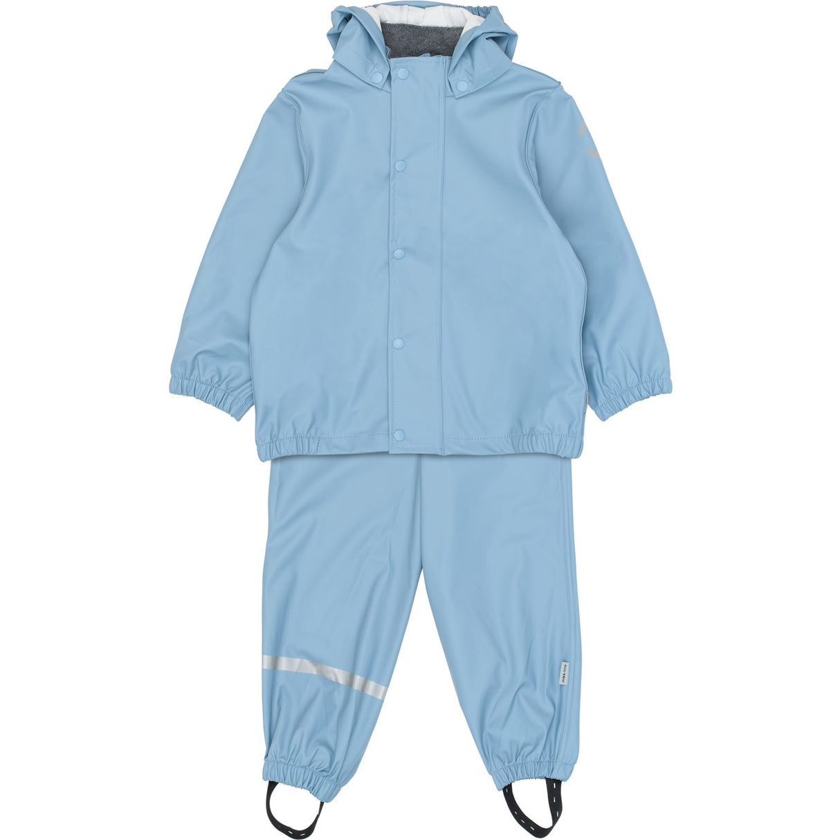 Mikk-Line Faded Denim Pu Rain Set W/O Susp.