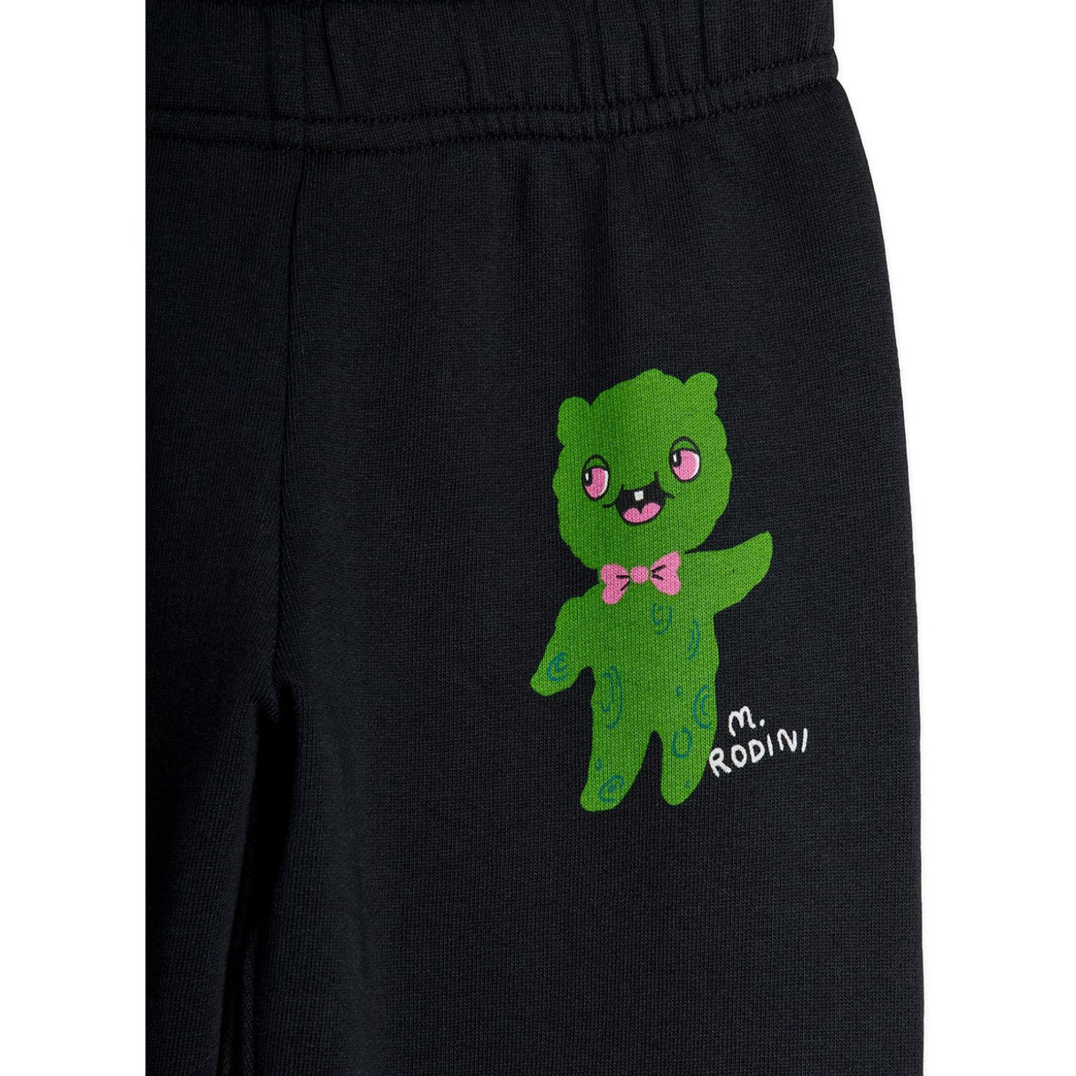 Mini Rodini Black Alien Stripe Sp Sweatpants