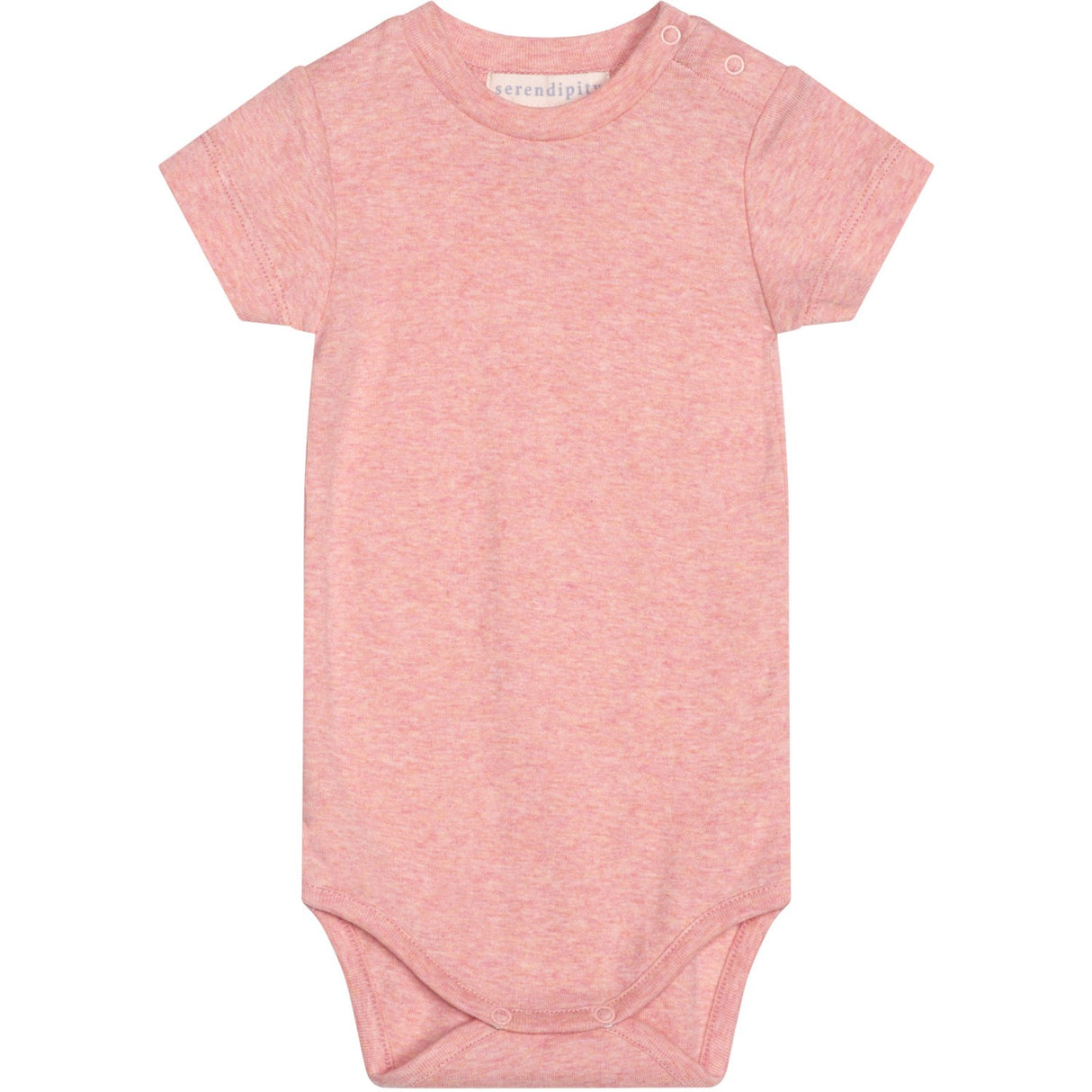 Serendipity Coral Baby Body Short Sleeve