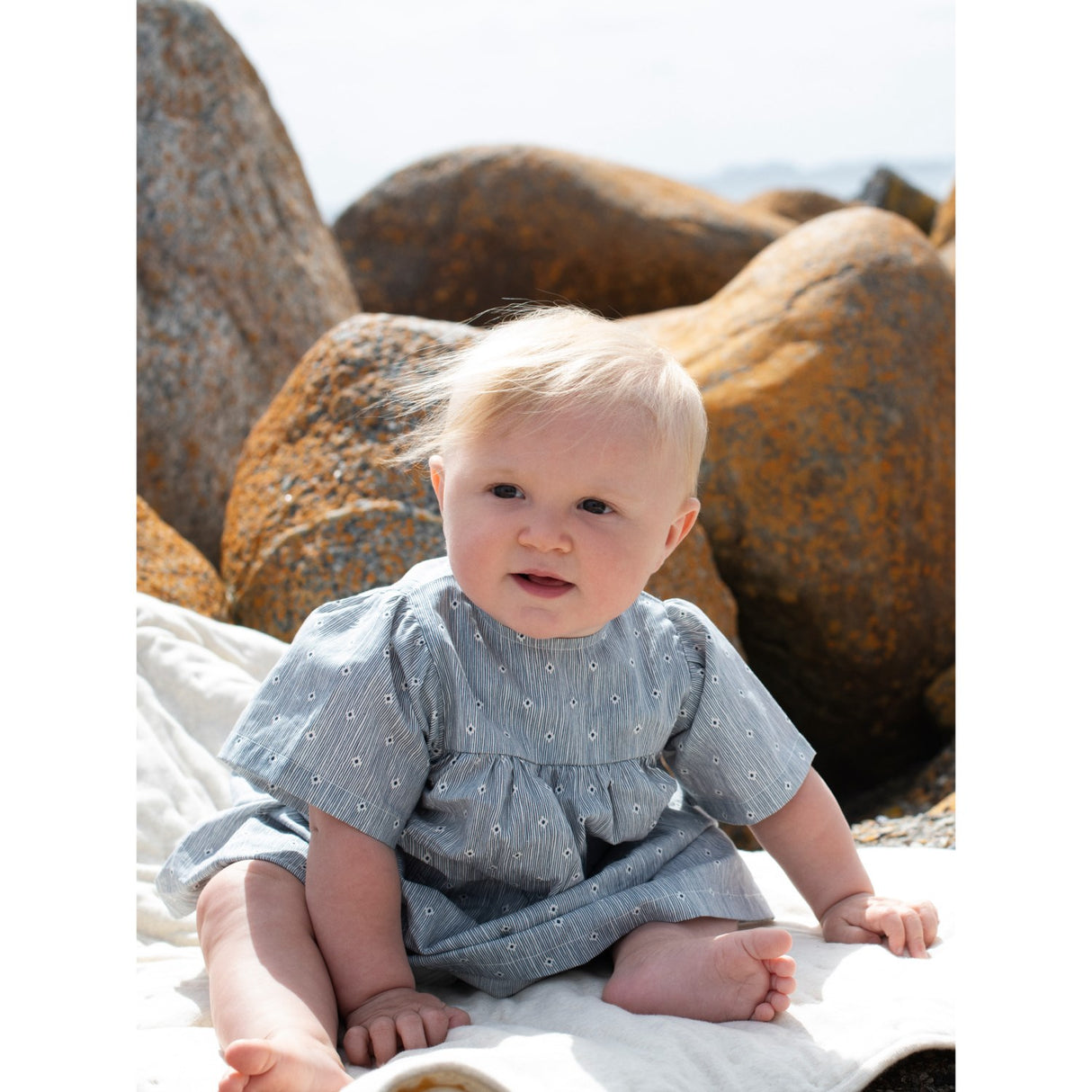 Serendipity Indigo Gem Baby Flair Dress