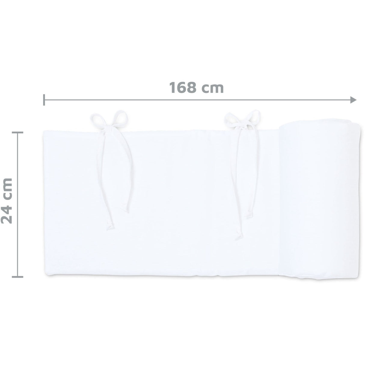 babybay® White Piqué Bed Bumper