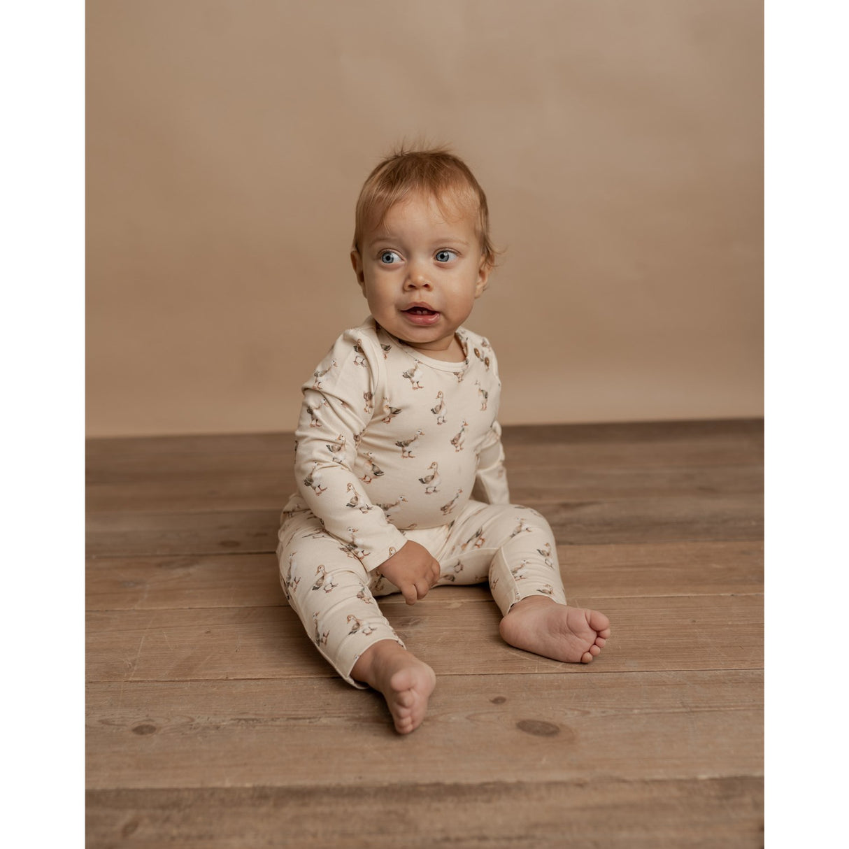 Hanevild Summer Sand Goose Romper - Baby