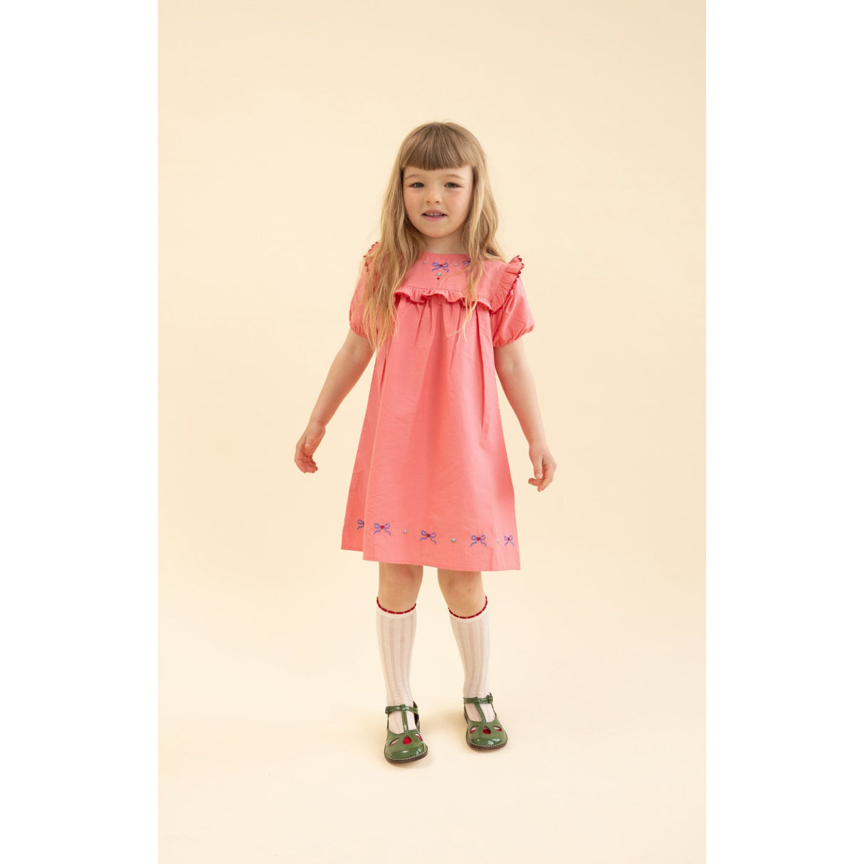 Flöss Dark Rose Rosa Dress