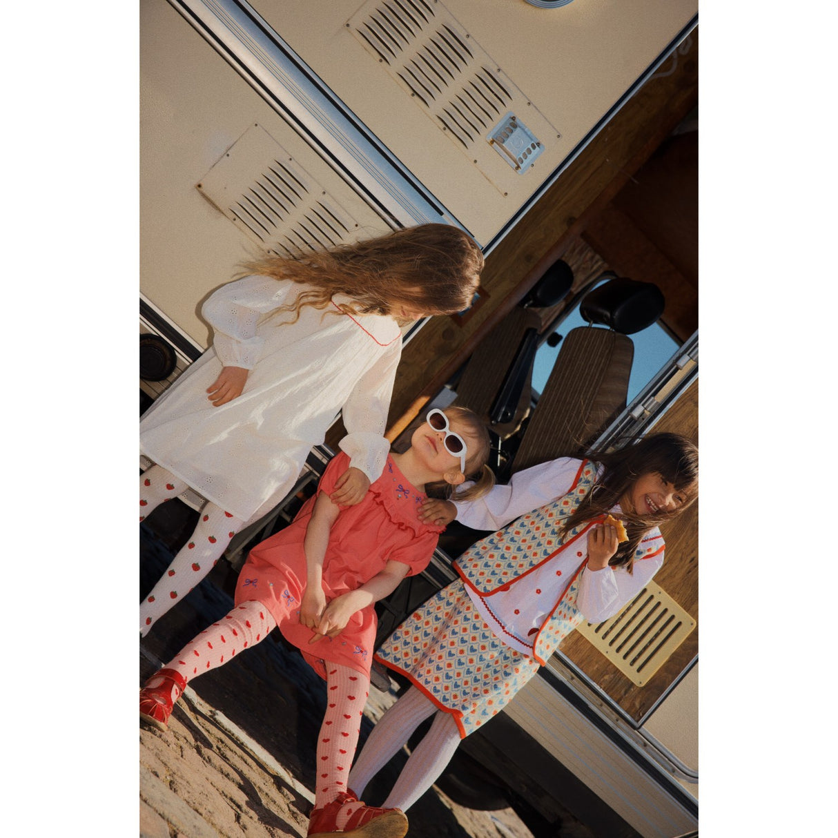 Flöss Dark Rose Rosa Dress