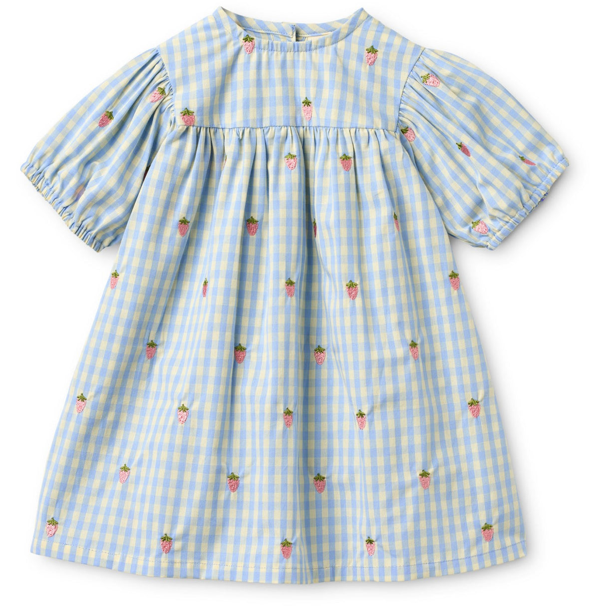 Flöss Sky Berry Gingham Mille SS Dress
