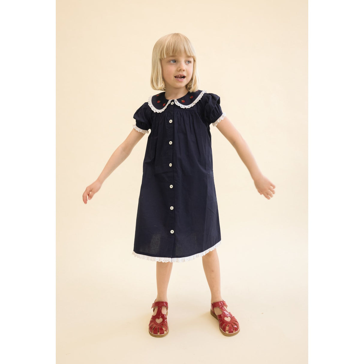 Flöss New Navy Aja Dress