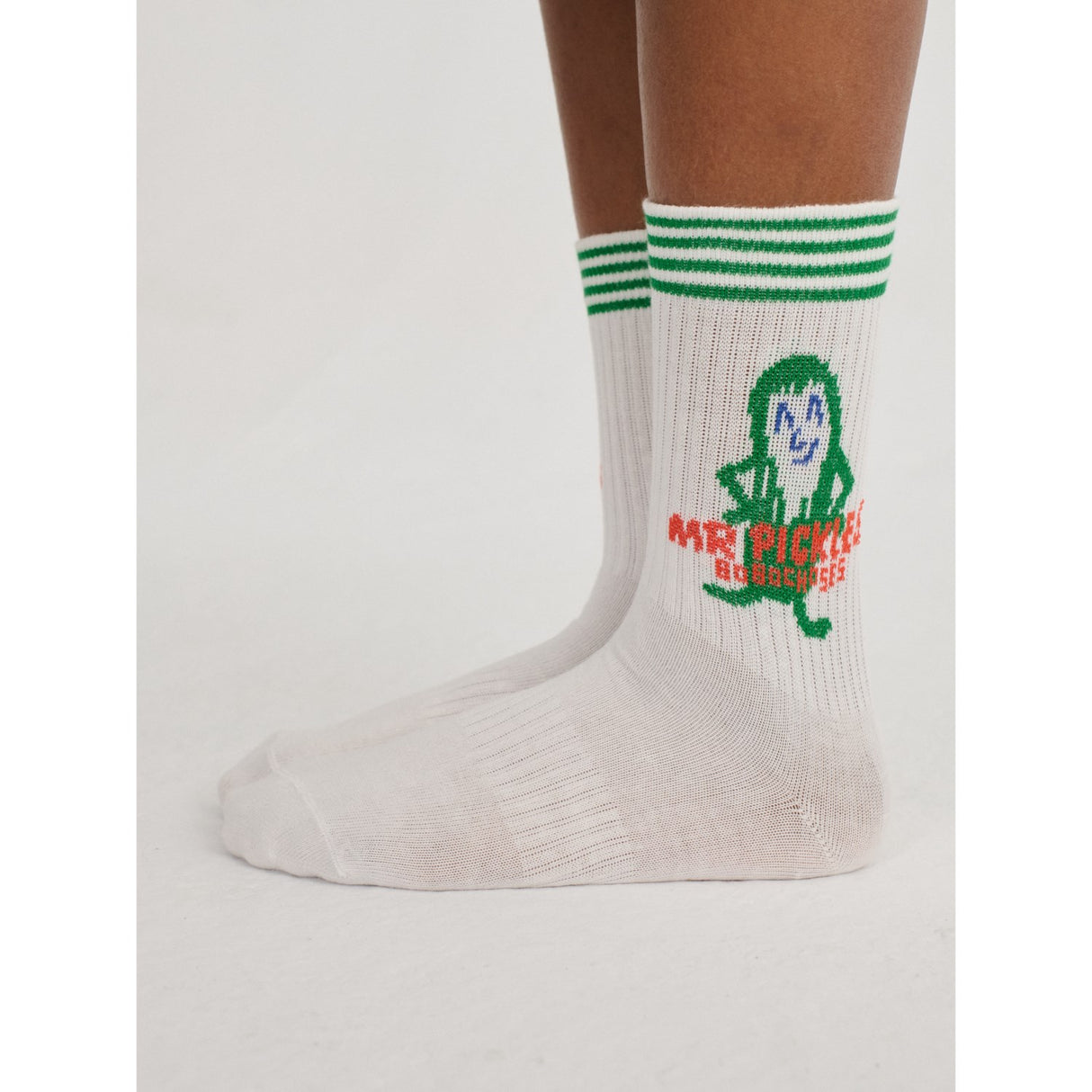 Bobo Choses Offwhite Mr Pickles Short Socks