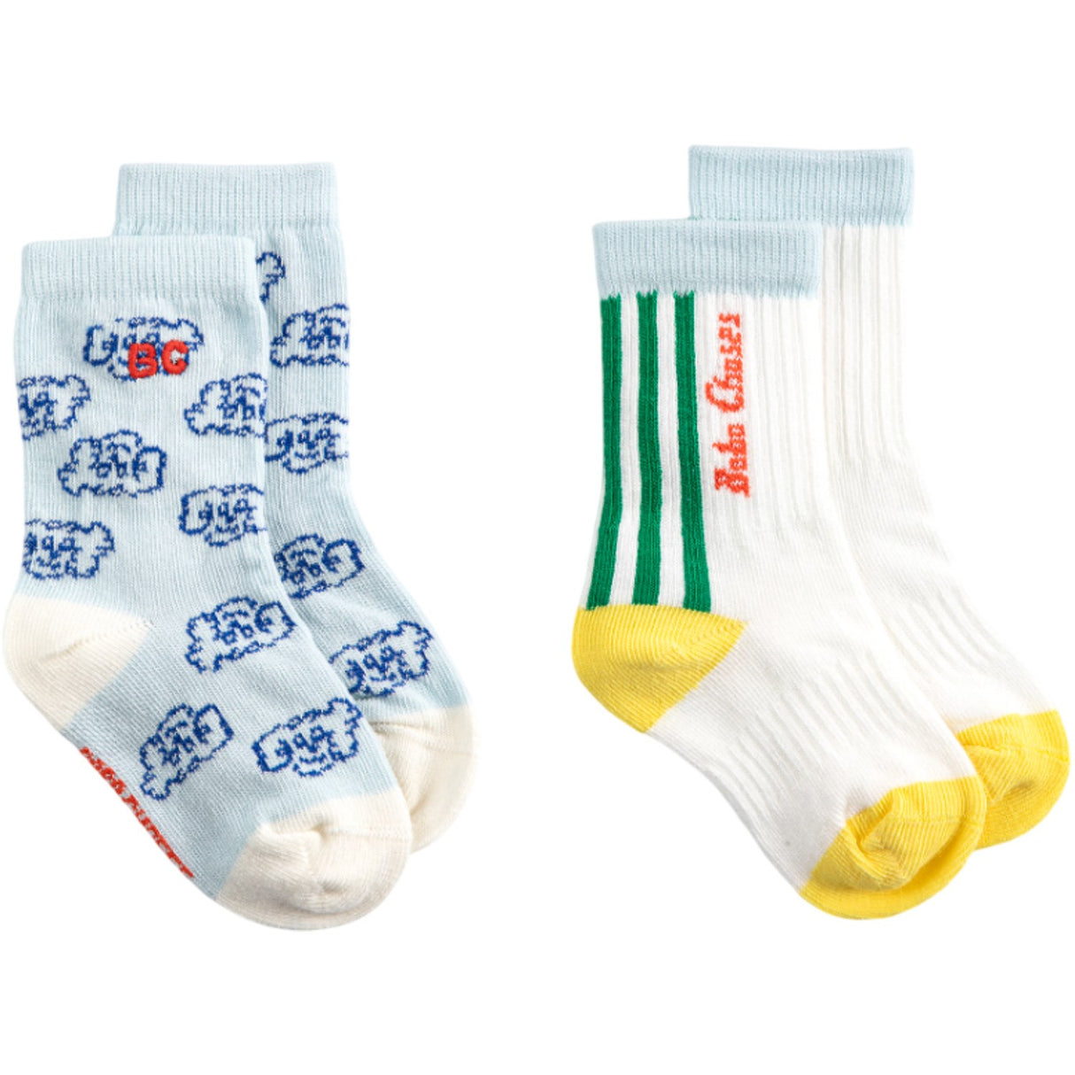 Bobo Choses Multicolor Bobo Choses Short Socks Pack X 2