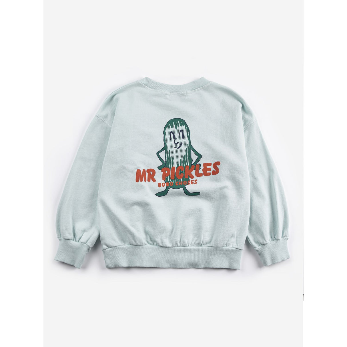 Bobo Choses Light Blue Mr Pickles Sweatshirt