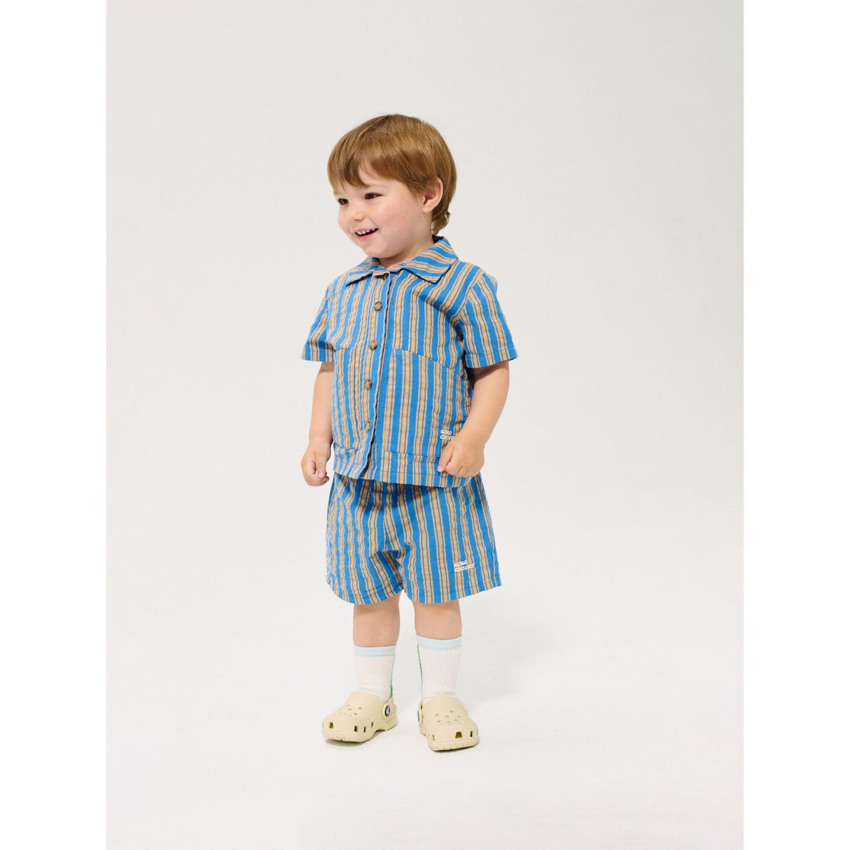 Bobo Choses Orange New Hairline Woven Shorts