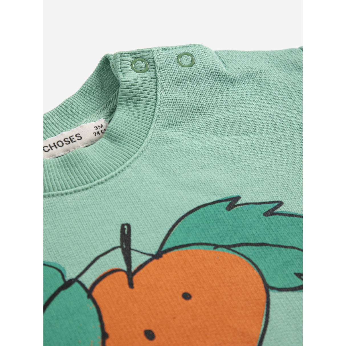 Bobo Choses Green Tangerine Sweatshirt