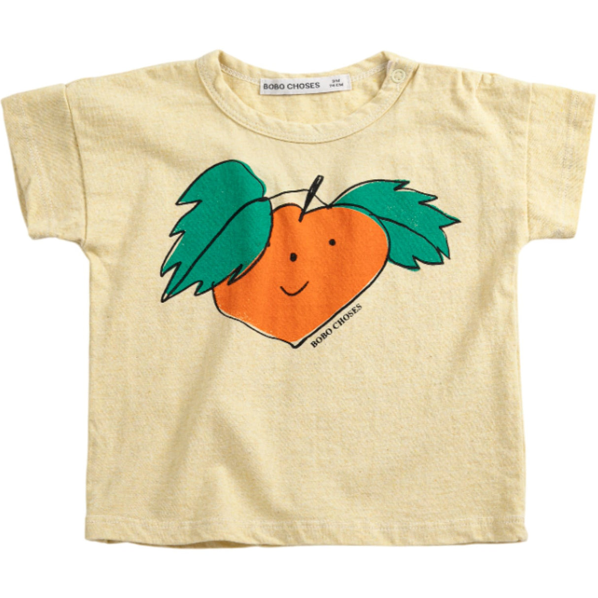 Bobo Choses Yellow Curious Turnip T-Shirt