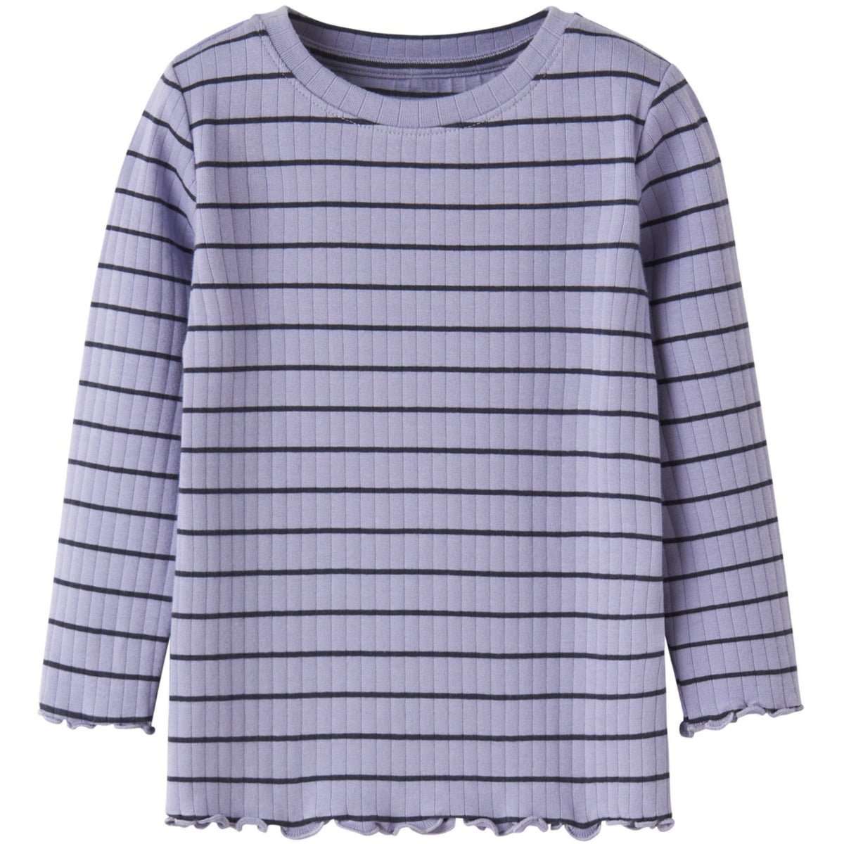 Name It Lavender Icing Nmfolena Ls Slim Top Pb