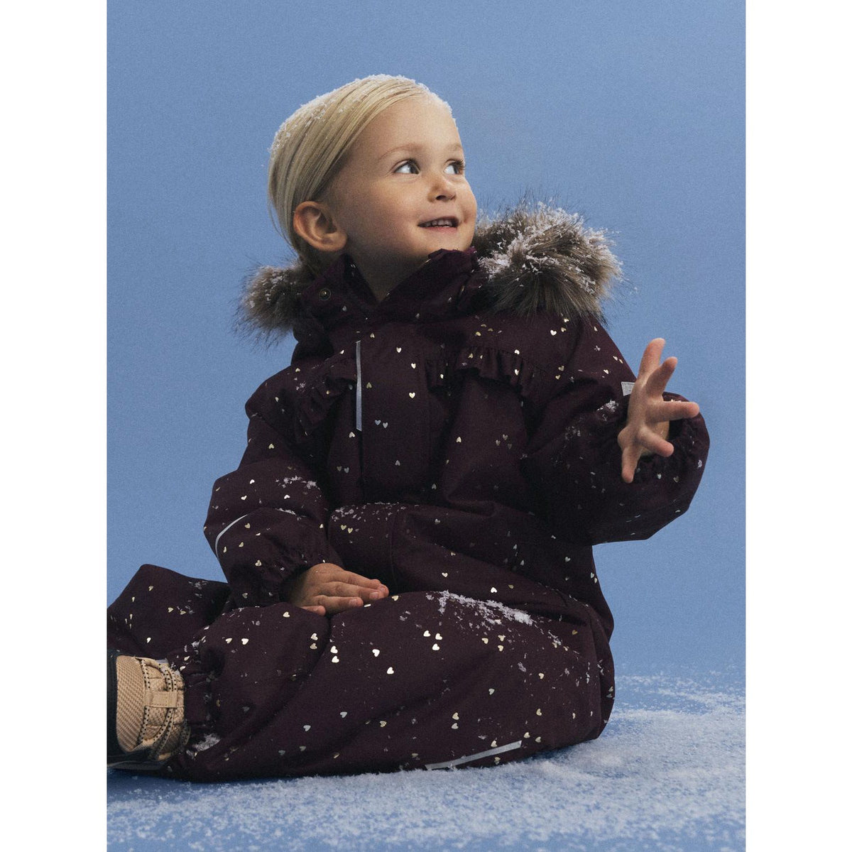 Name It Fig Nmfsnow10 Suit Frill Glitter Fo