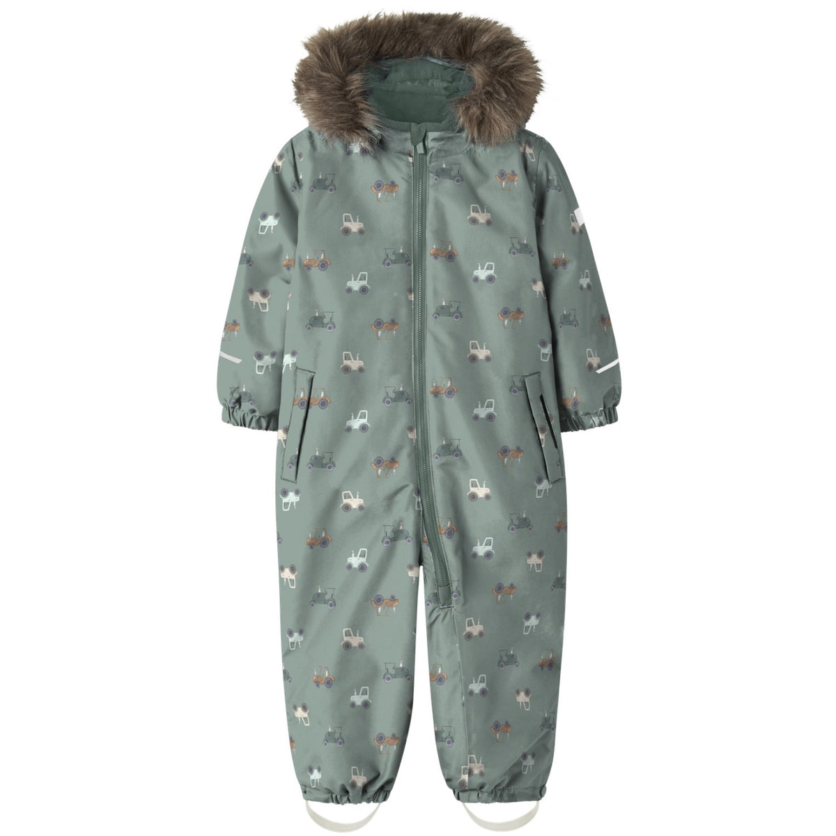 Name It Iceberg Green Nmmsnow10 Suit Aop Fo Noos