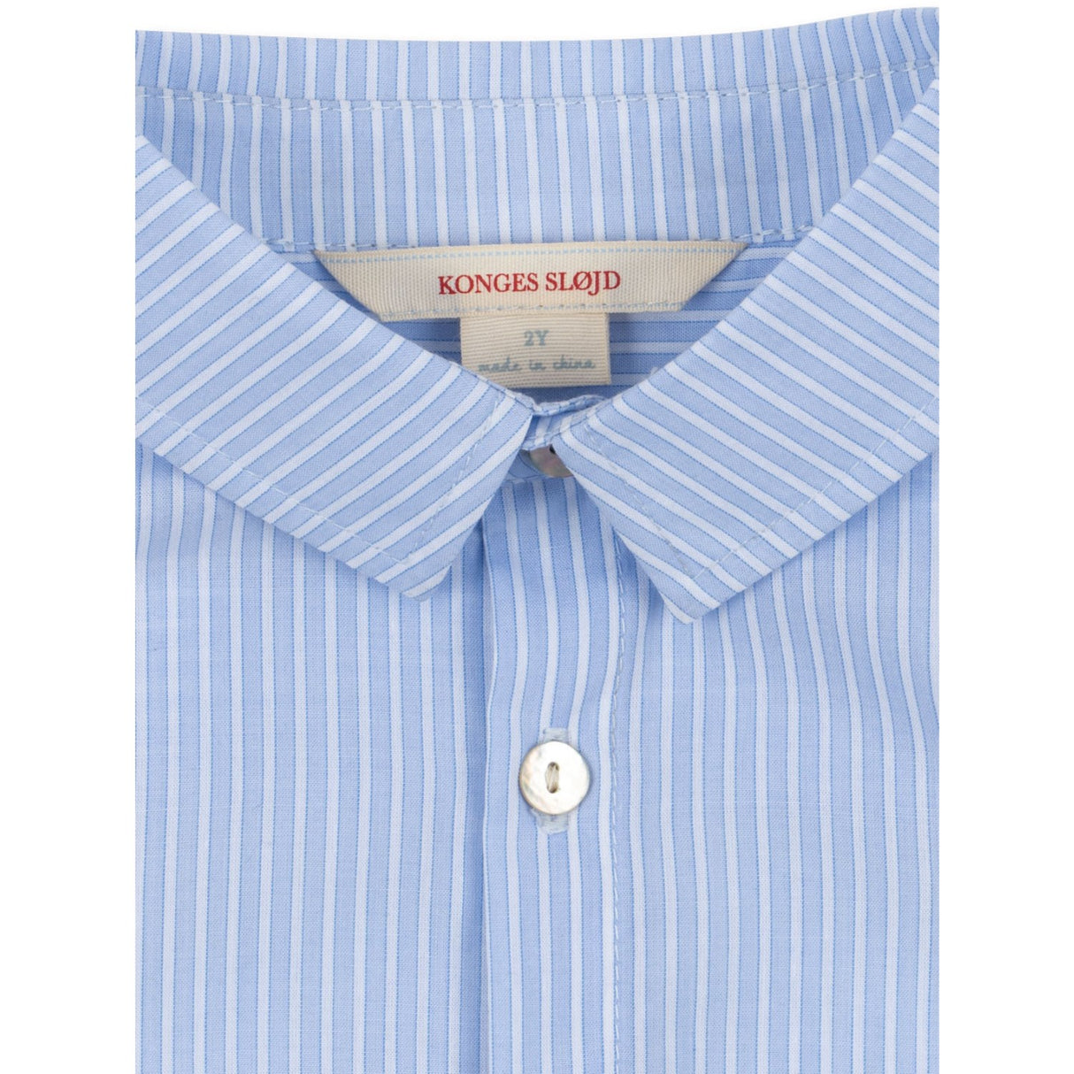 Konges Sløjd Blue Stripe Wes Shirt Gots