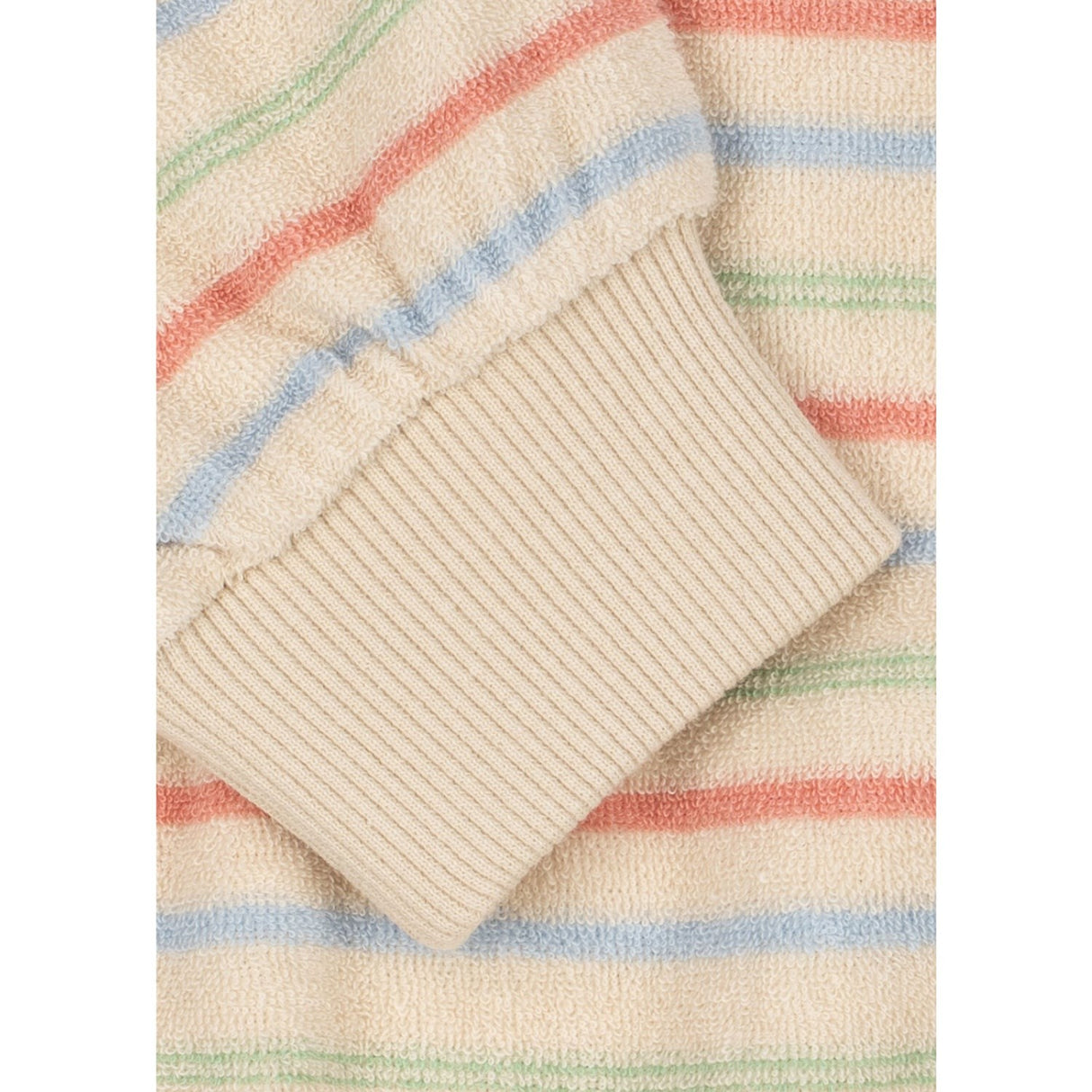 Konges Sløjd Confetti Stripe Itty Rib Sweat Shirt Gots