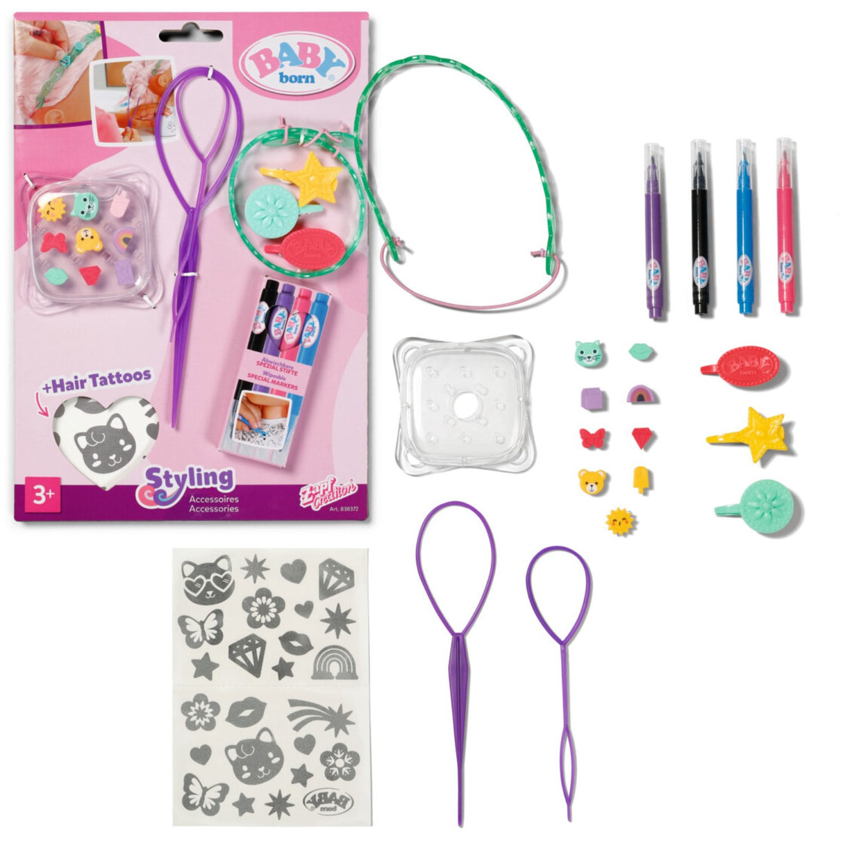 BABY Born Styling Marker & Accessories