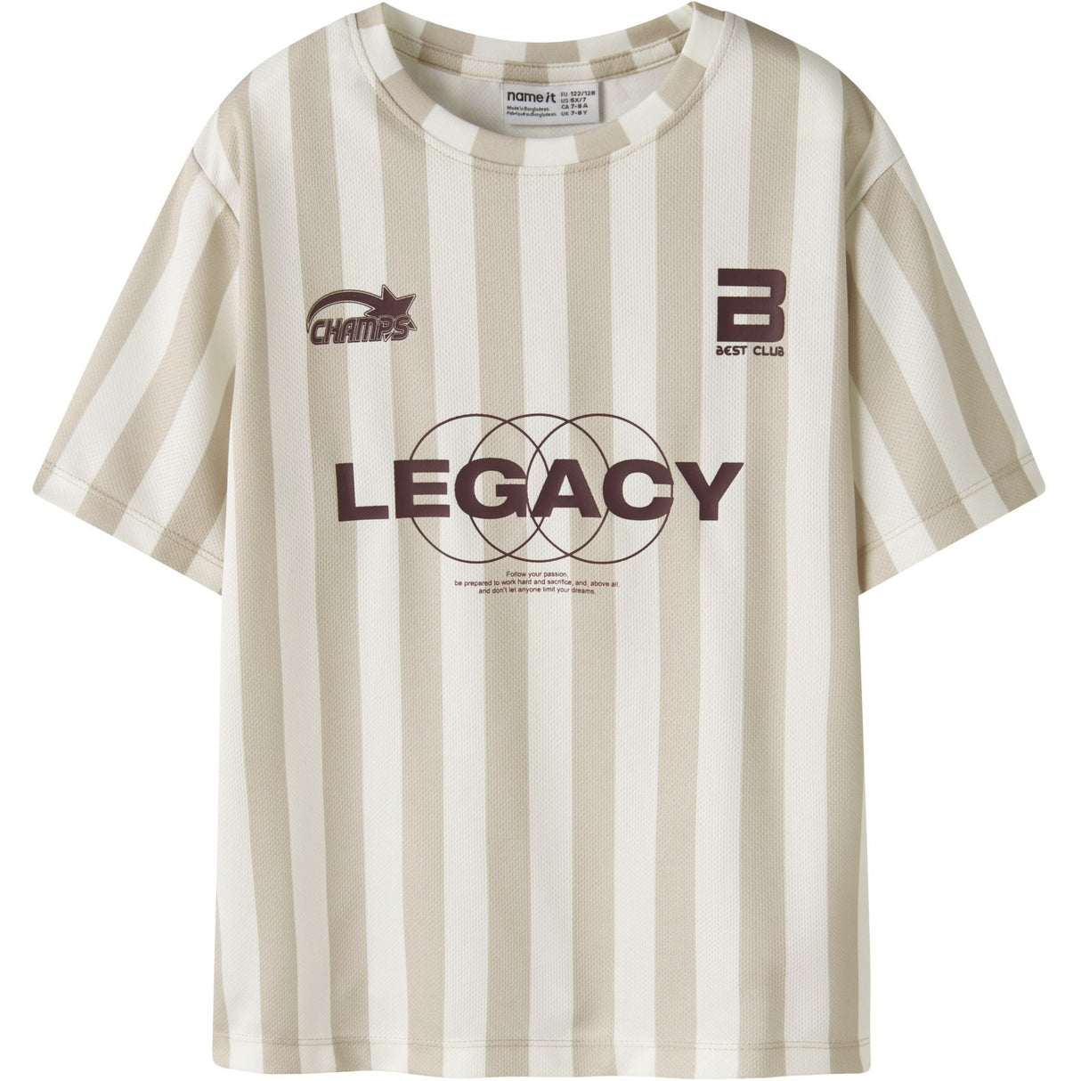 Name It Chateau Gray Nkmfidur Ss Nreg Top