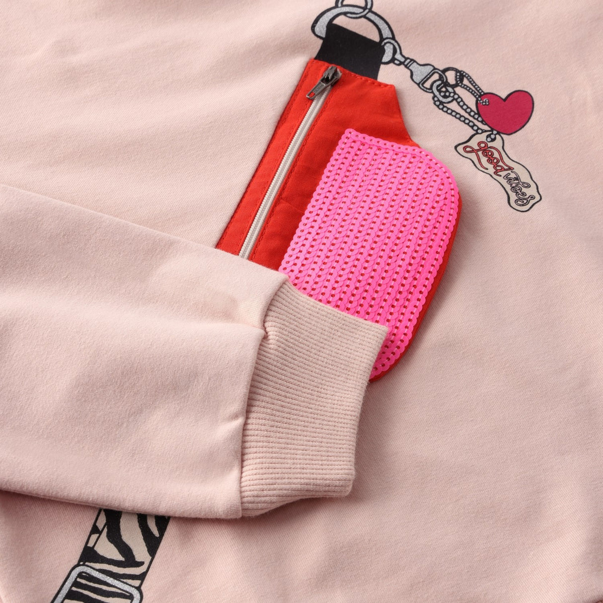 Minymo Peach Whip Sweatshirt Ls