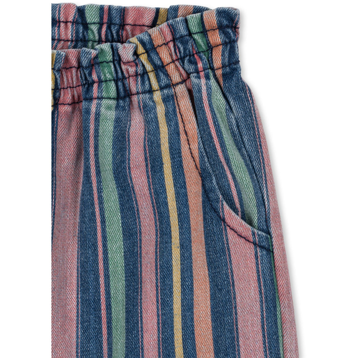 Konges Sløjd Miami Stripe Magot Frill Pants Gots