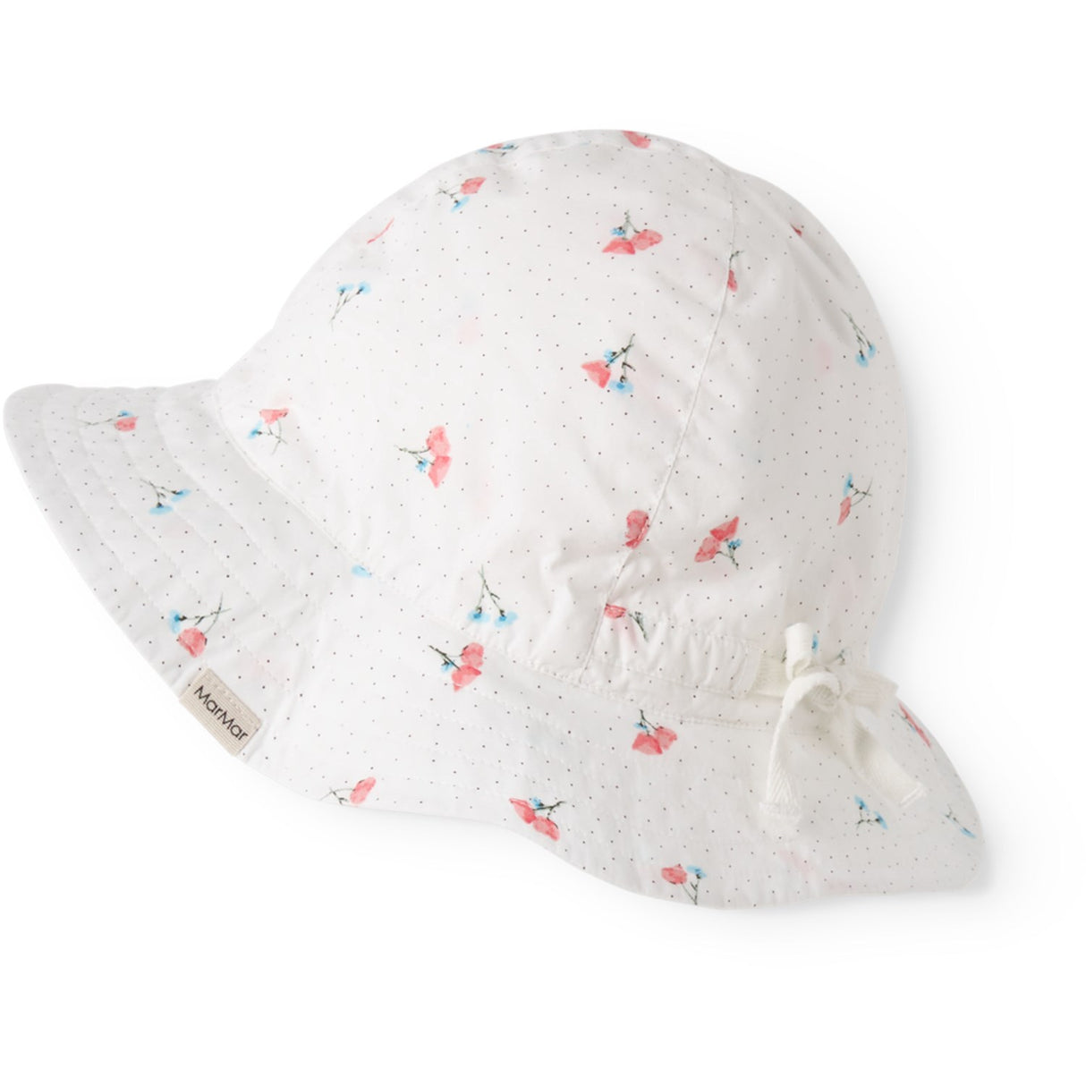 MarMar Poplin Poppy Alba Baby Long Sun Hat
