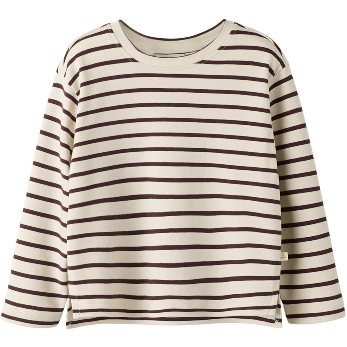 Lil'Atelier Turtledove Catawba Grape Nmflimia Ls Loose Top Lil