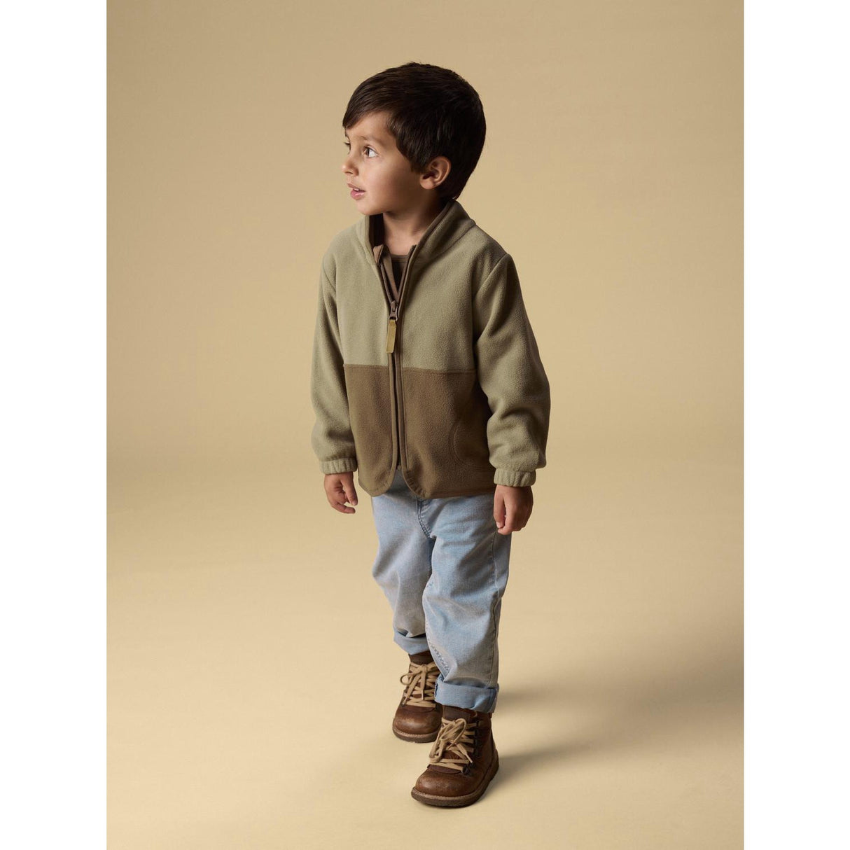 Lil'Atelier Shitake Nmmlaspektra Fleece Jacket Fo Lil