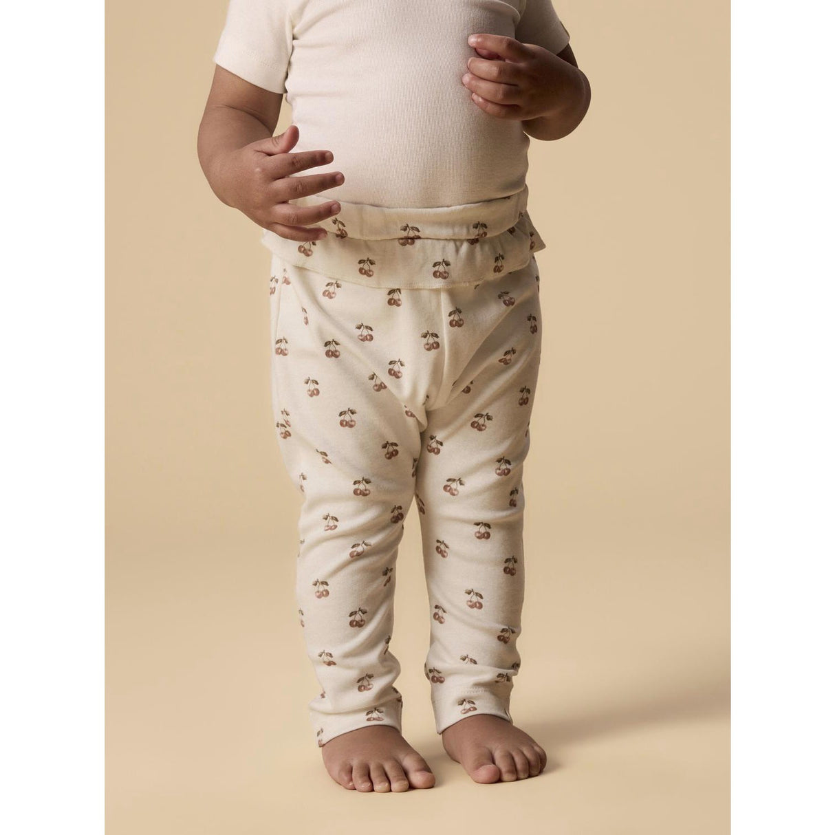 Lil'Atelier Coconut Milk Cherry Nbflayo Pants Lil