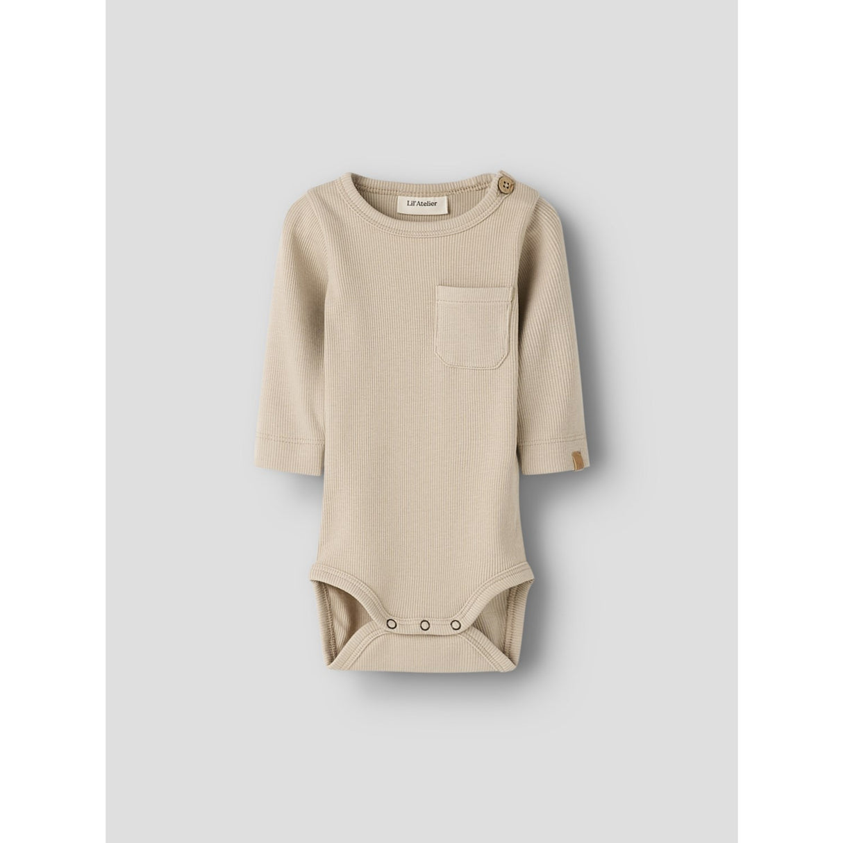 Lil'Atelier Oxford Tan Nbmlago Ls Slim Body Lil