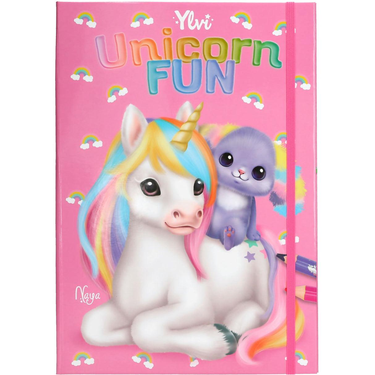 Ylvi Unicorn Fun Colouring Book