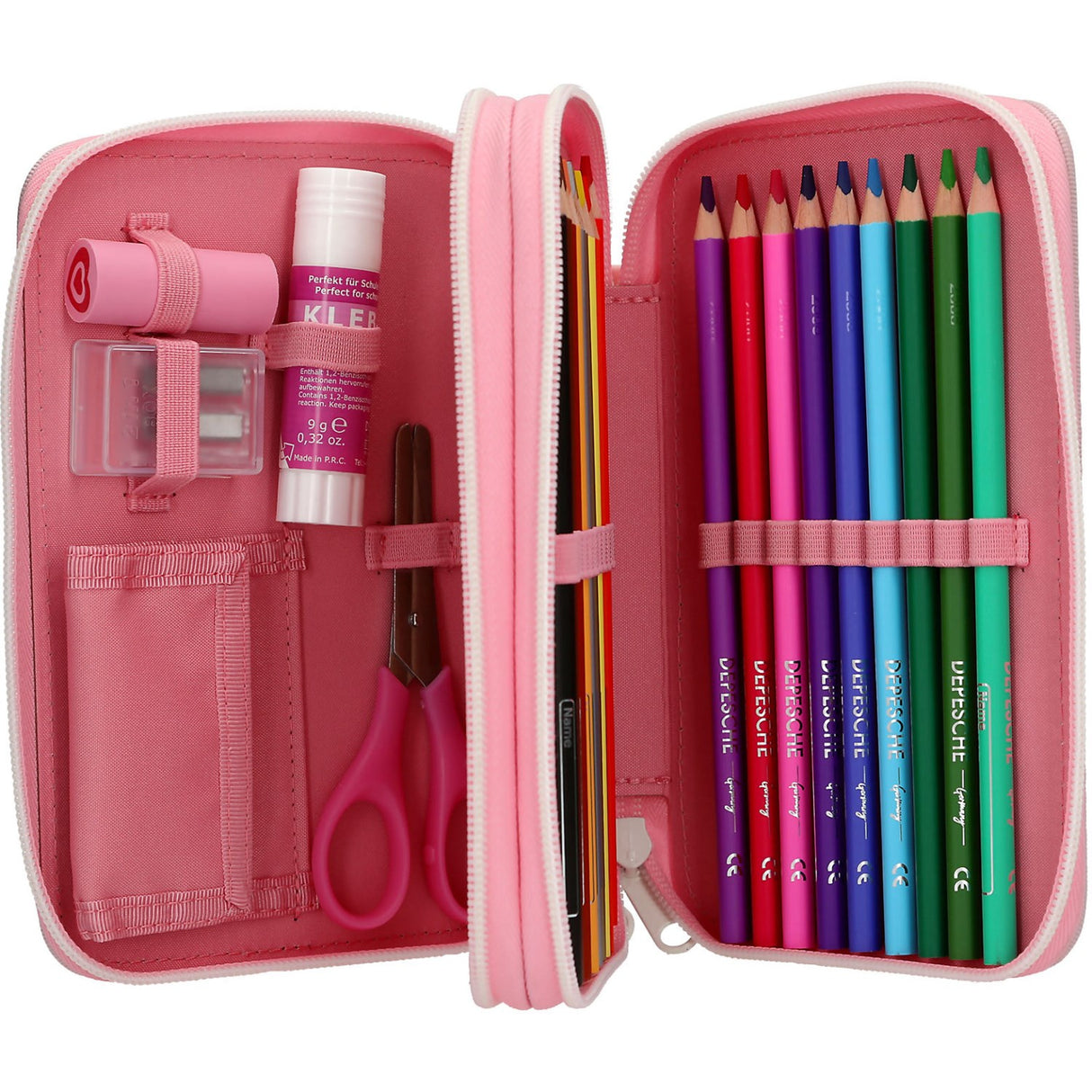Ylvi Sugar Pop Double Pencil Case
