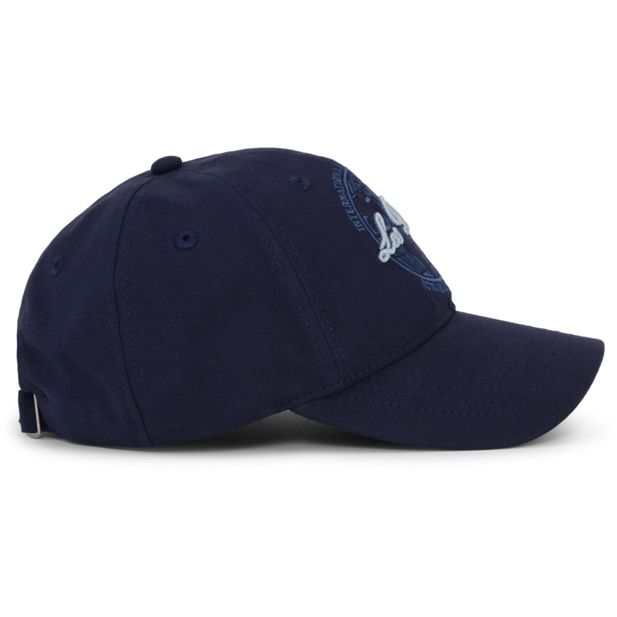 Les Deux Kids Dark Navy Globe Logo Dad Cap