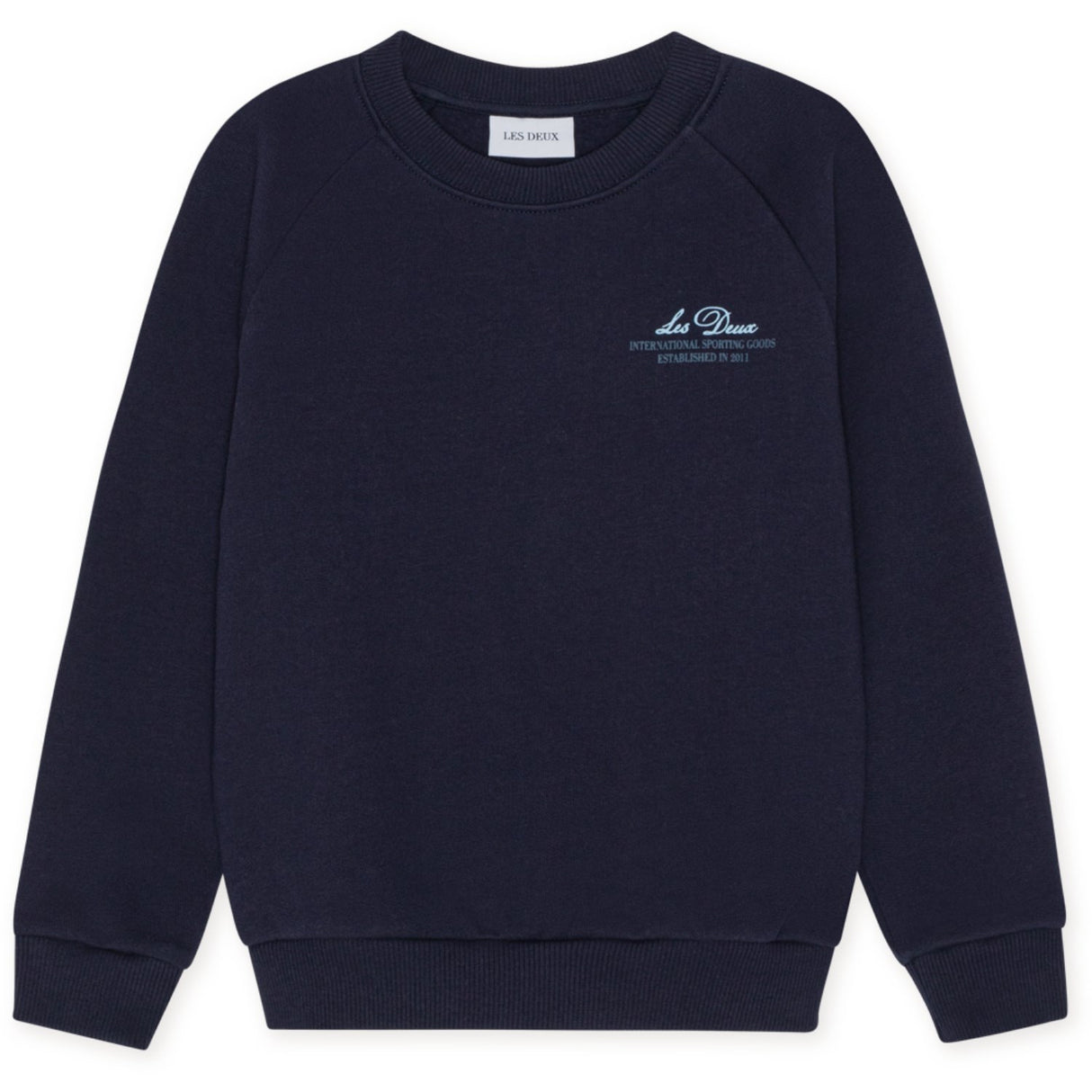 Les Deux Kids Dark Navy Globe Sweatshirt