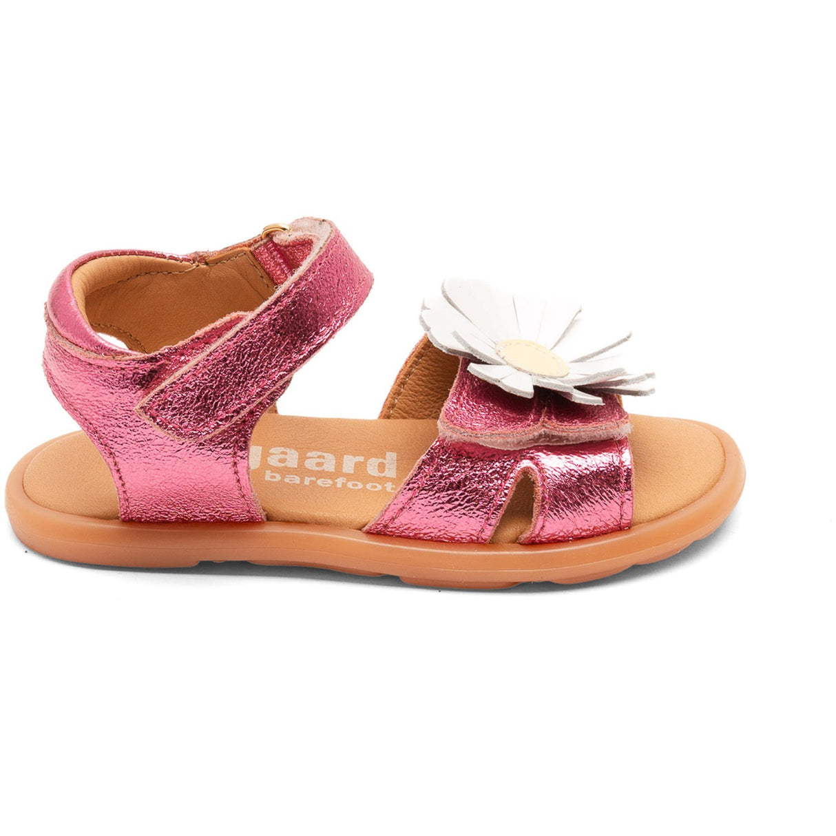 Bisgaard Pink Metallic Barefoot Oya Sandal