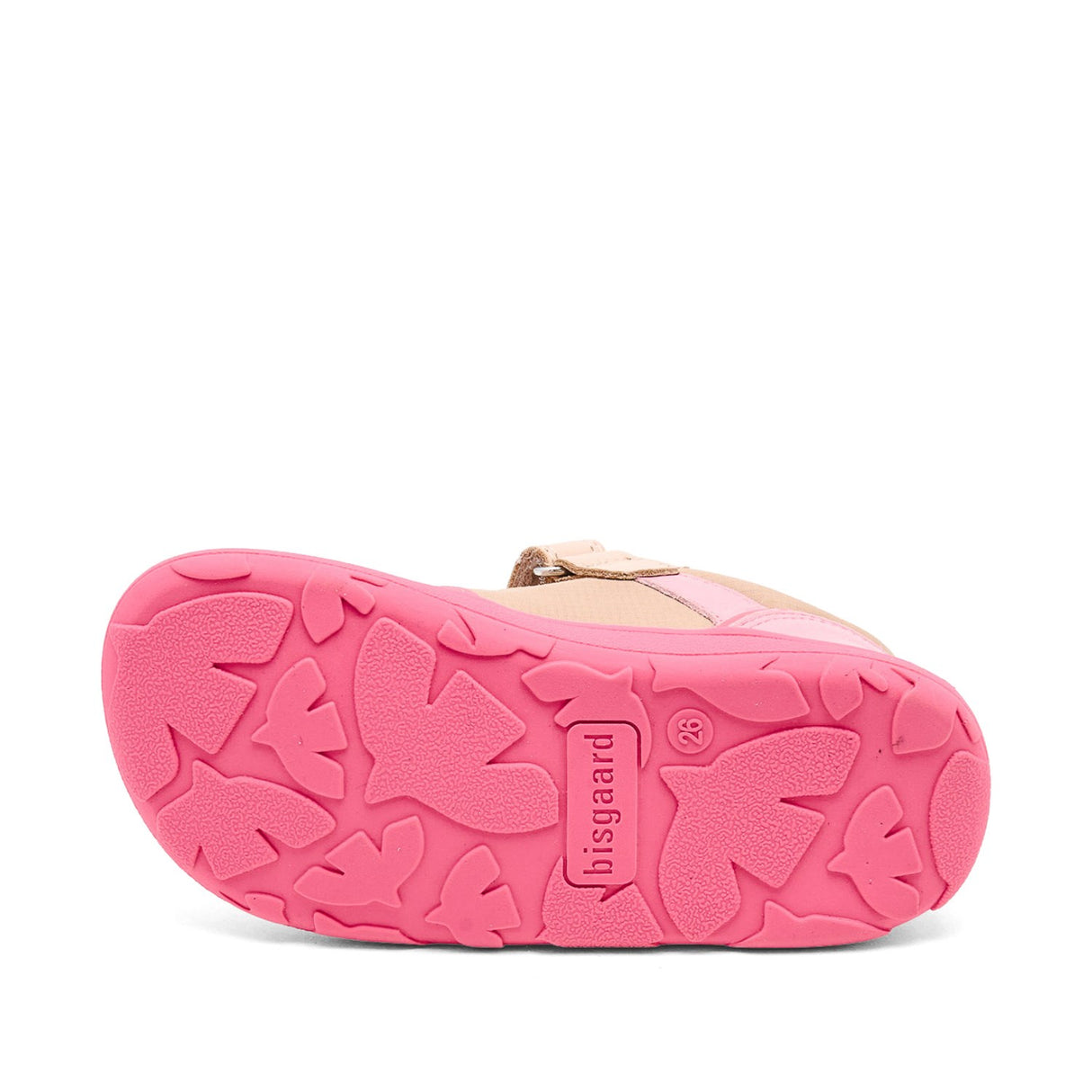 Bisgaard Pink Barefoot Baloo Velcro Shoe